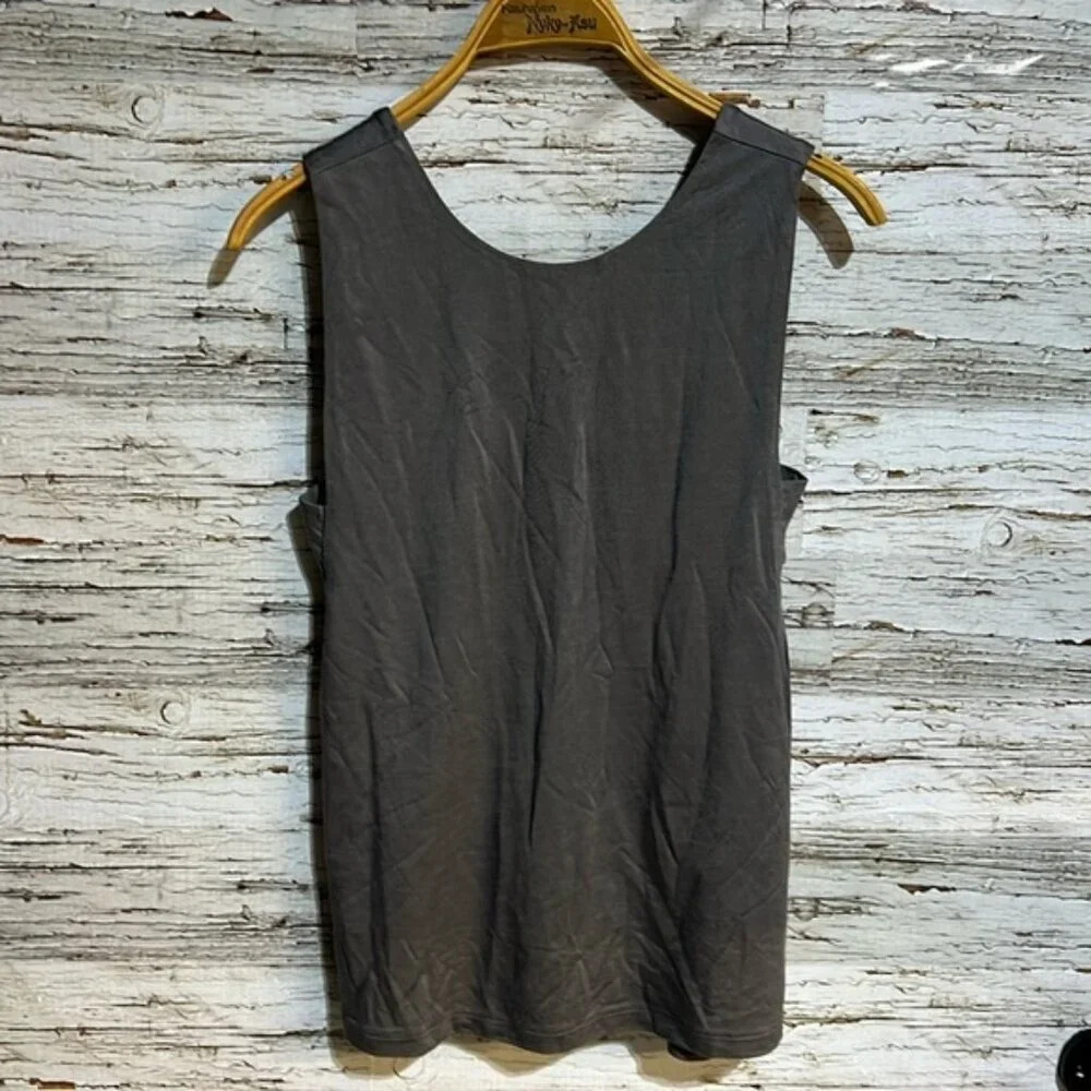 Banana Republic gray open size sleeveless shirt size XS